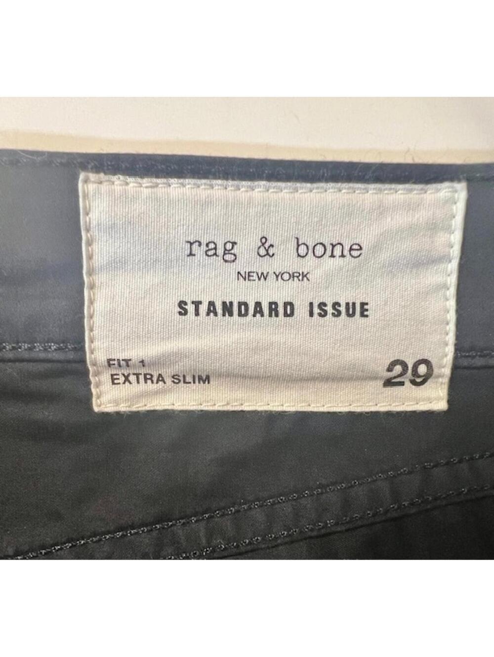 Rag & Bone Standard Issue Fit 1 EXTRA SLIM - Picture 6 of 8
